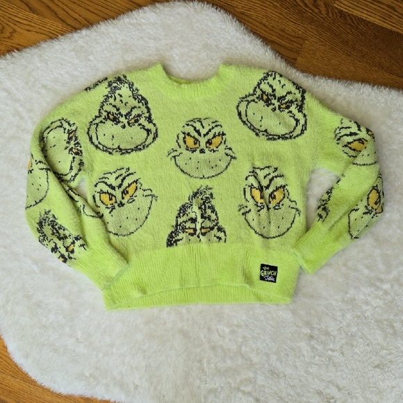 Justice Other - Justice Grinch Sweater, Girls Size Large